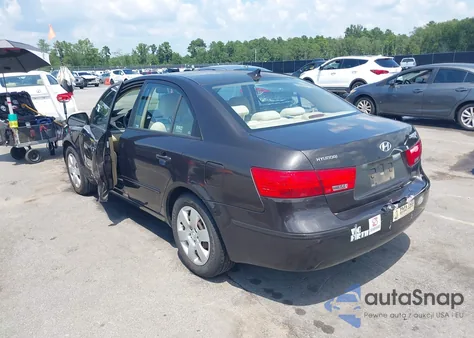 2009 Hyundai Sonata Gls из США, поврежденный, VIN 5NPET46C29H484369